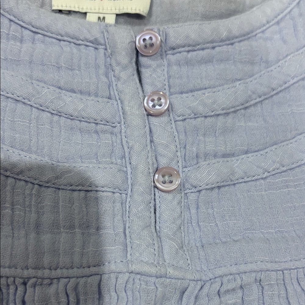 True Craft Button-Front Top - Picture 5 of 6